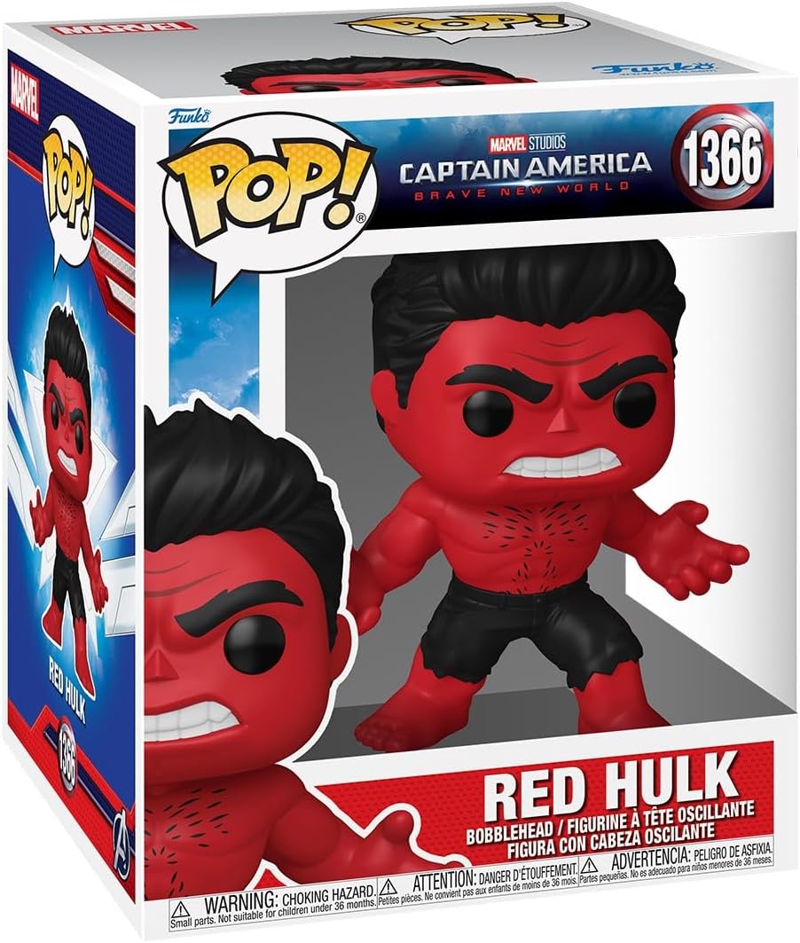 Vous ne devinerez jamais pourquoi cette figurine Red Hulk va enflammer votre collection ! 🔥🦸‍♂️