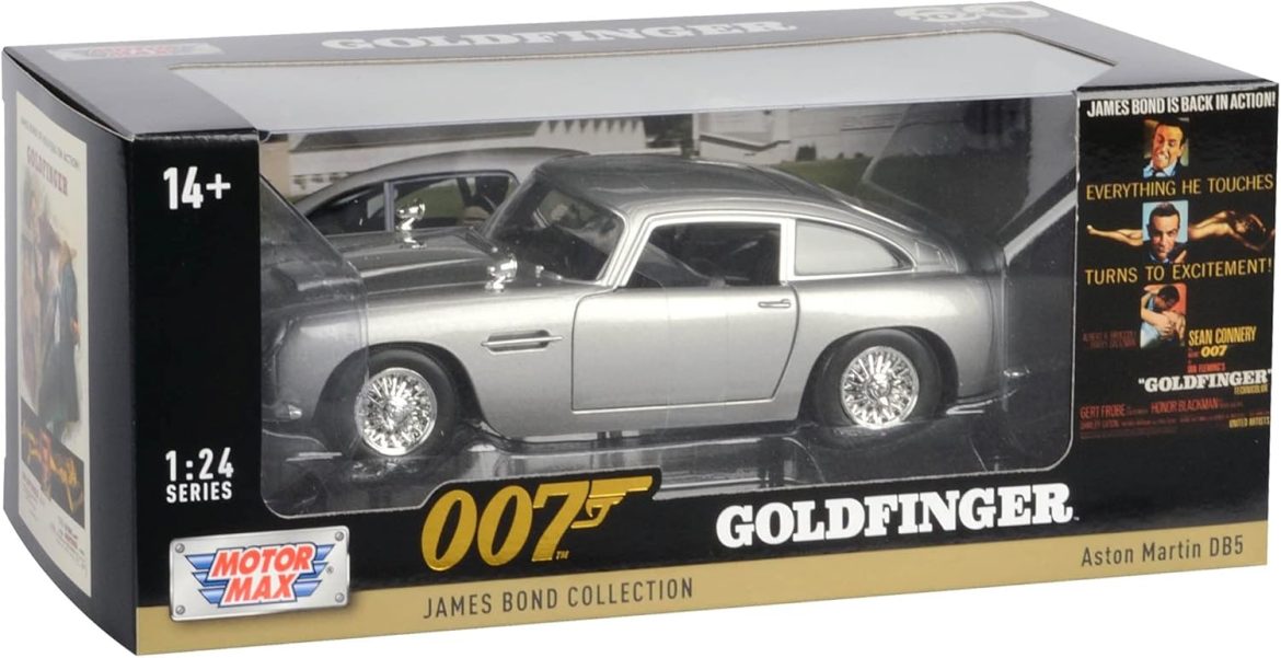 Cette miniature Aston Martin DB5 va vous faire revivre l&rsquo;âge d&rsquo;or de James Bond 🚗✨