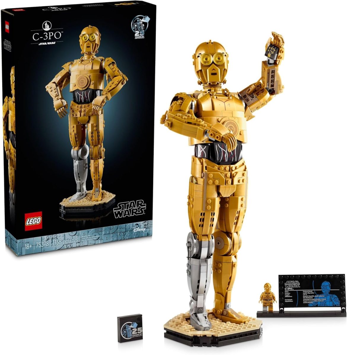 Cette figurine C-3PO qui pourrait transformer votre bureau en un véritable vaisseau spatial ! 🚀✨