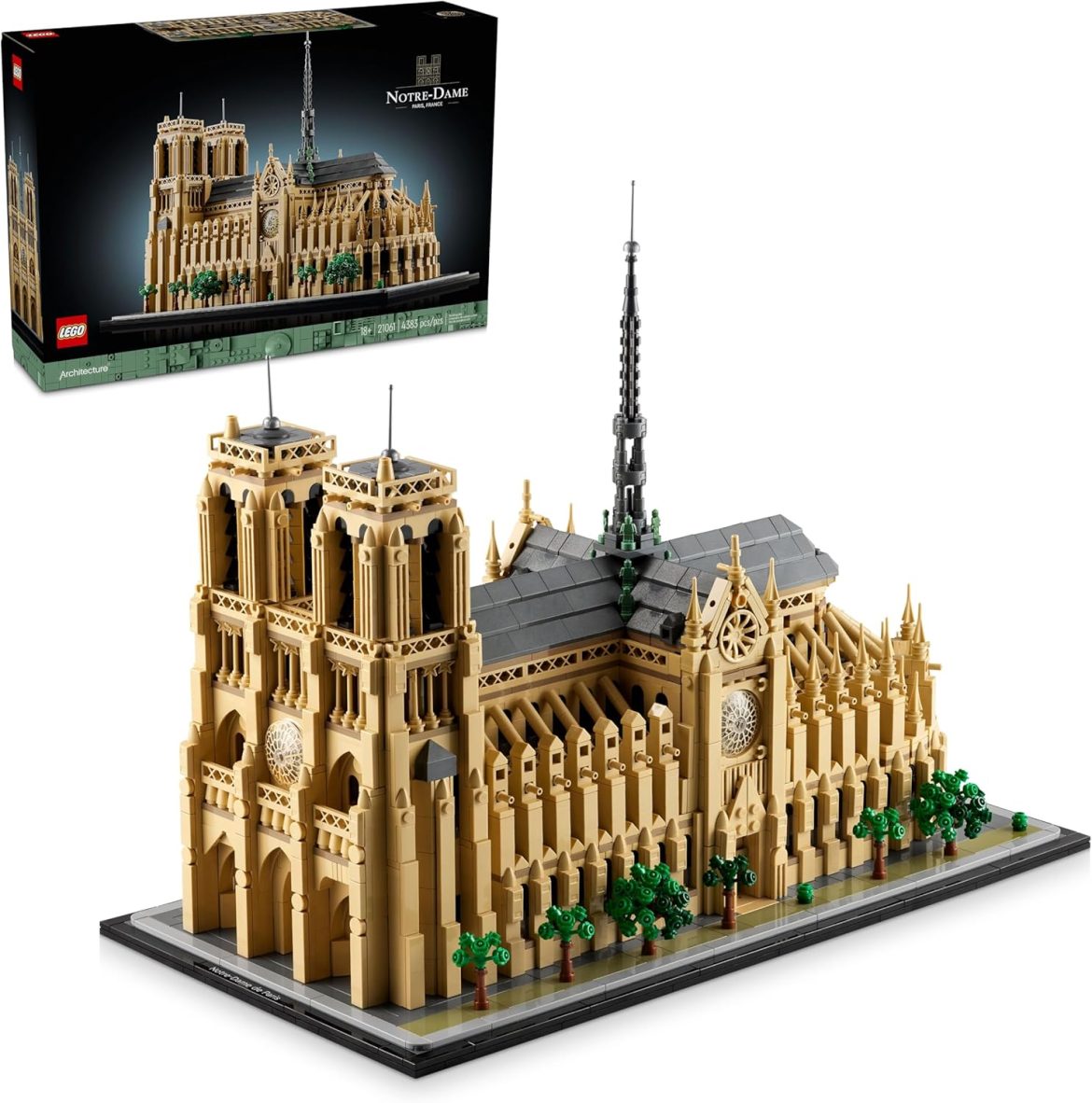 Ce modèle Lego de Notre-Dame va vous faire redécouvrir Paris sous un autre jour 🏰✨