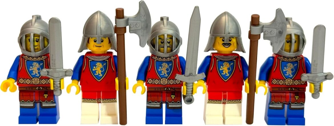 Plongez dans l&rsquo;univers caché des chevaliers de la forteresse 🏰✨ : 5 figures qui transforment votre collection en légende!