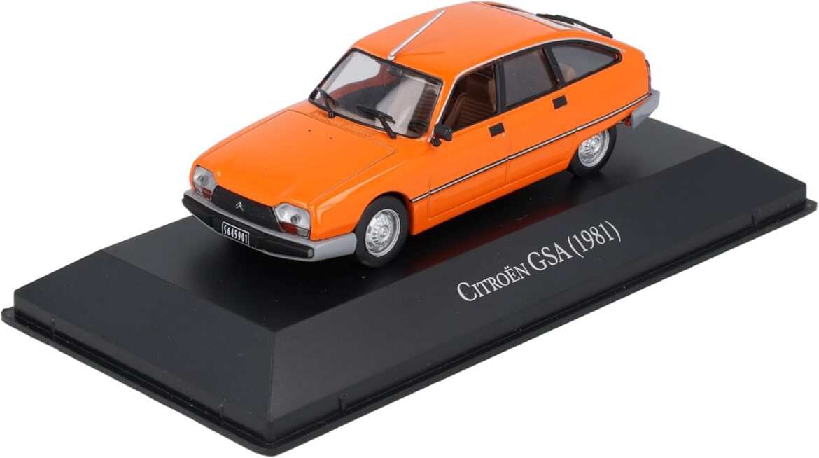Cette voiture miniature orange pourrait changer votre perception des classiques 🚗✨