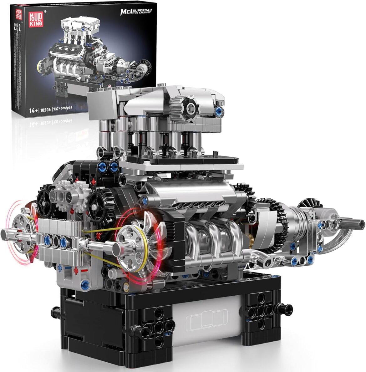 Vous ne devinerez jamais ce que recèle ce kit de construction V8 🏎️✨