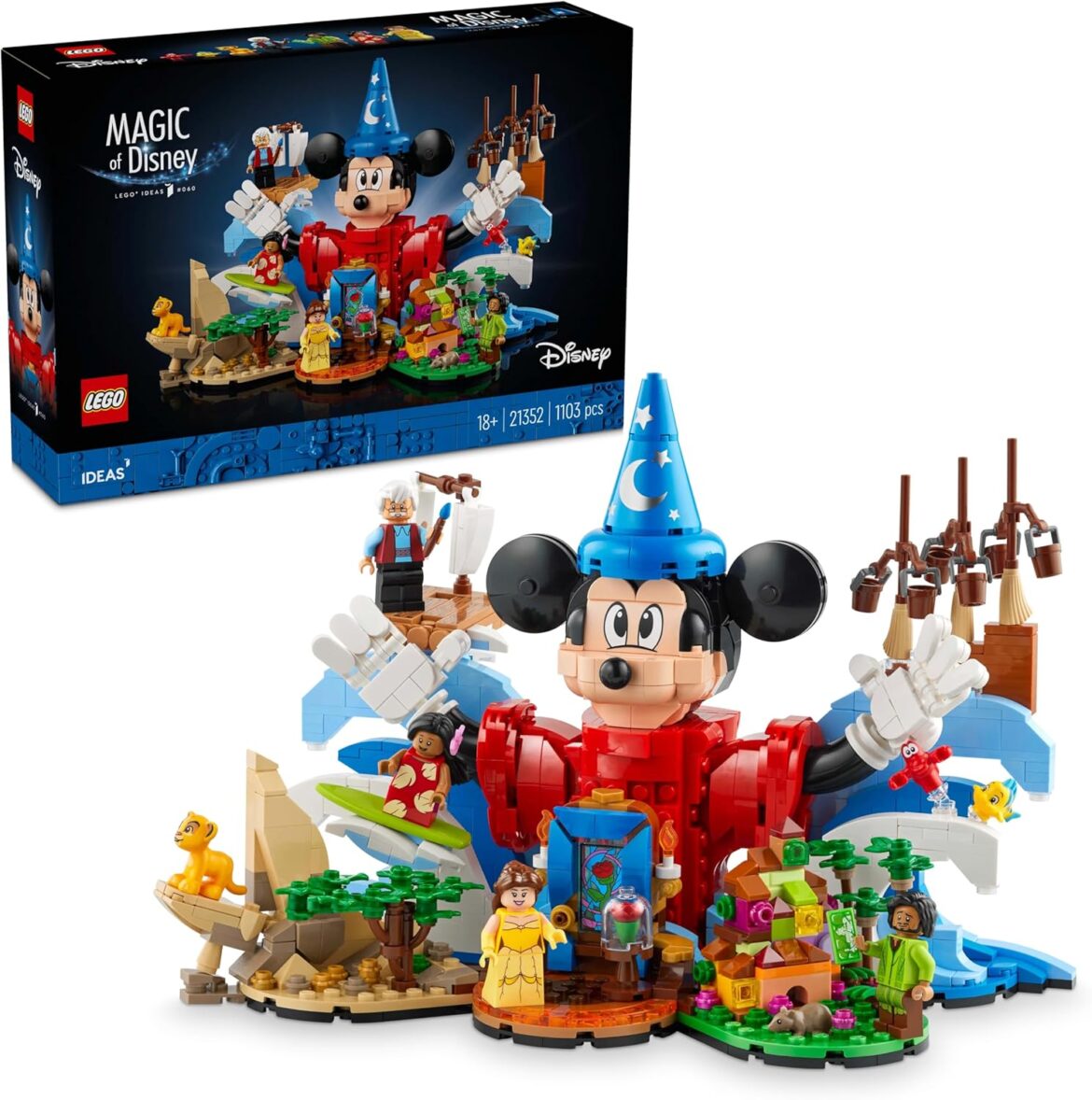 Plongez dans l&rsquo;univers magique de Mickey 🪄 : ce modèle Lego va vous surprendre ! ✨