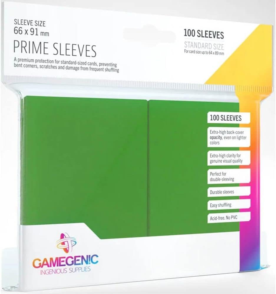 Des sleeves vertes qui vont transformer vos jeux de cartes ! 🌟🃏