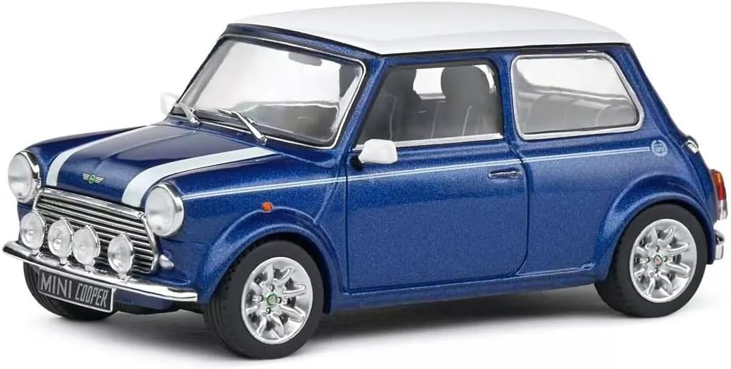 Cette Mini Cooper S bleue cache un mystère fascinant 🚗✨